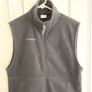 Columbia Black Fleece Vest